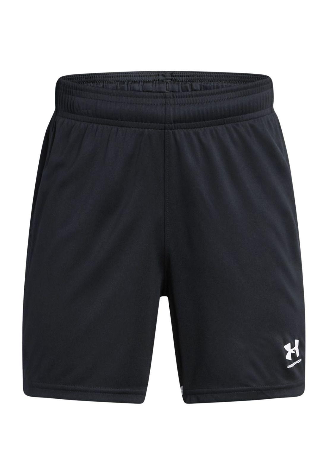 Short Ua Challenger Negro Para Niño-0