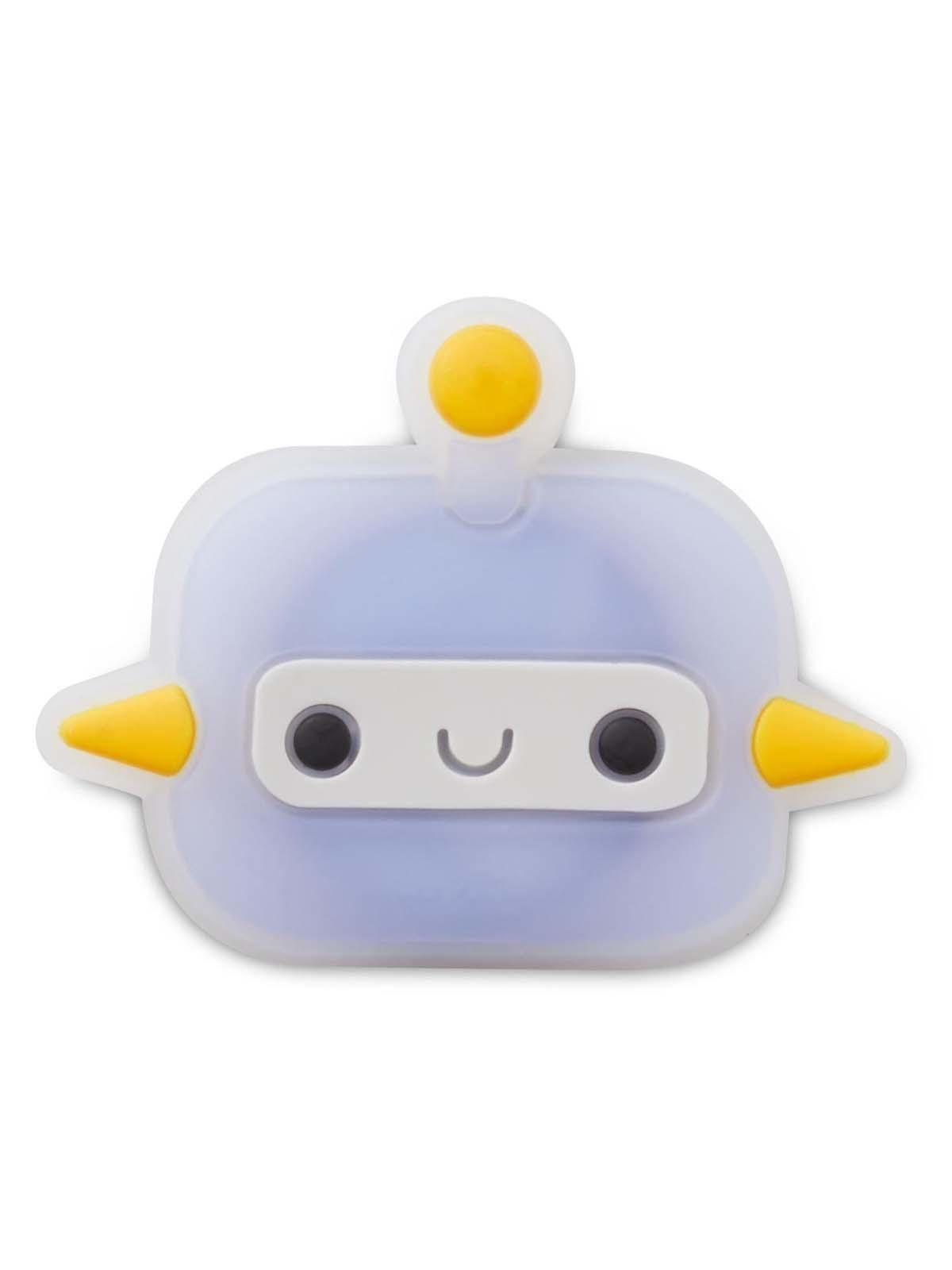 Jibbitz Crocs Lights Up Robot Café Oscuro-0