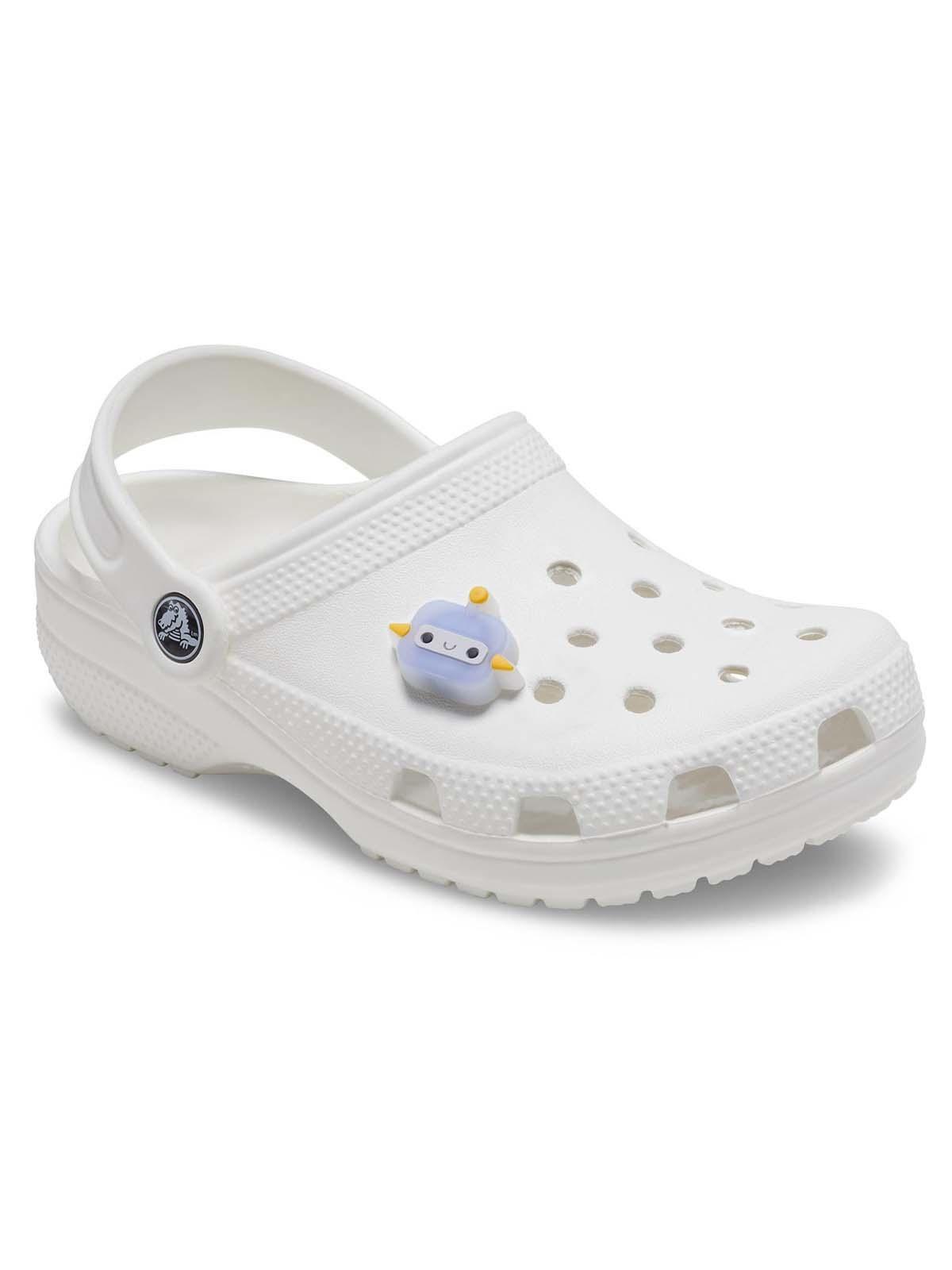 Jibbitz Crocs Lights Up Robot Café Oscuro-1