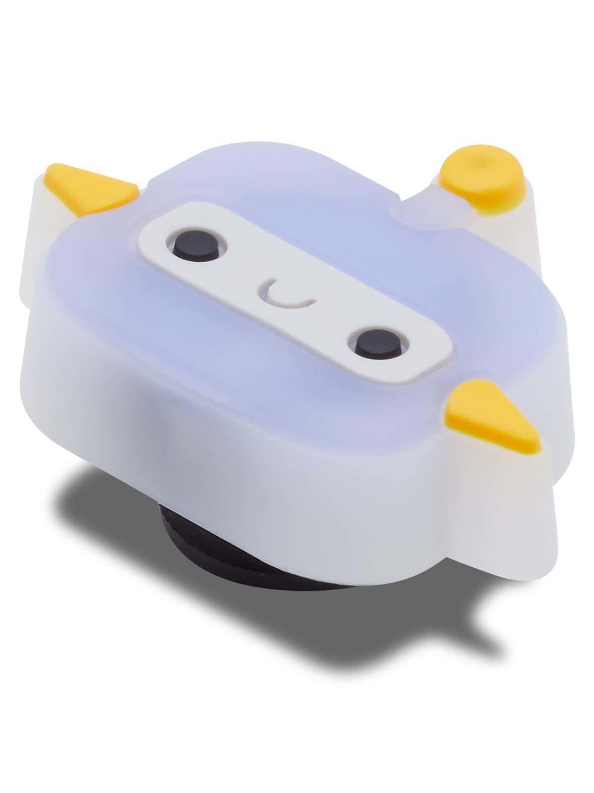 Jibbitz Crocs Lights Up Robot Café Oscuro-2