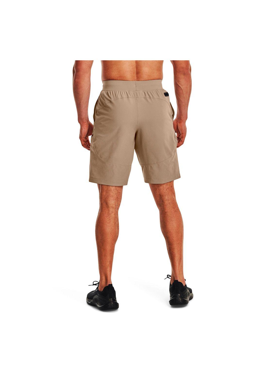 Short Training Unstppbl Cargo Shrts Beige Hombre-1