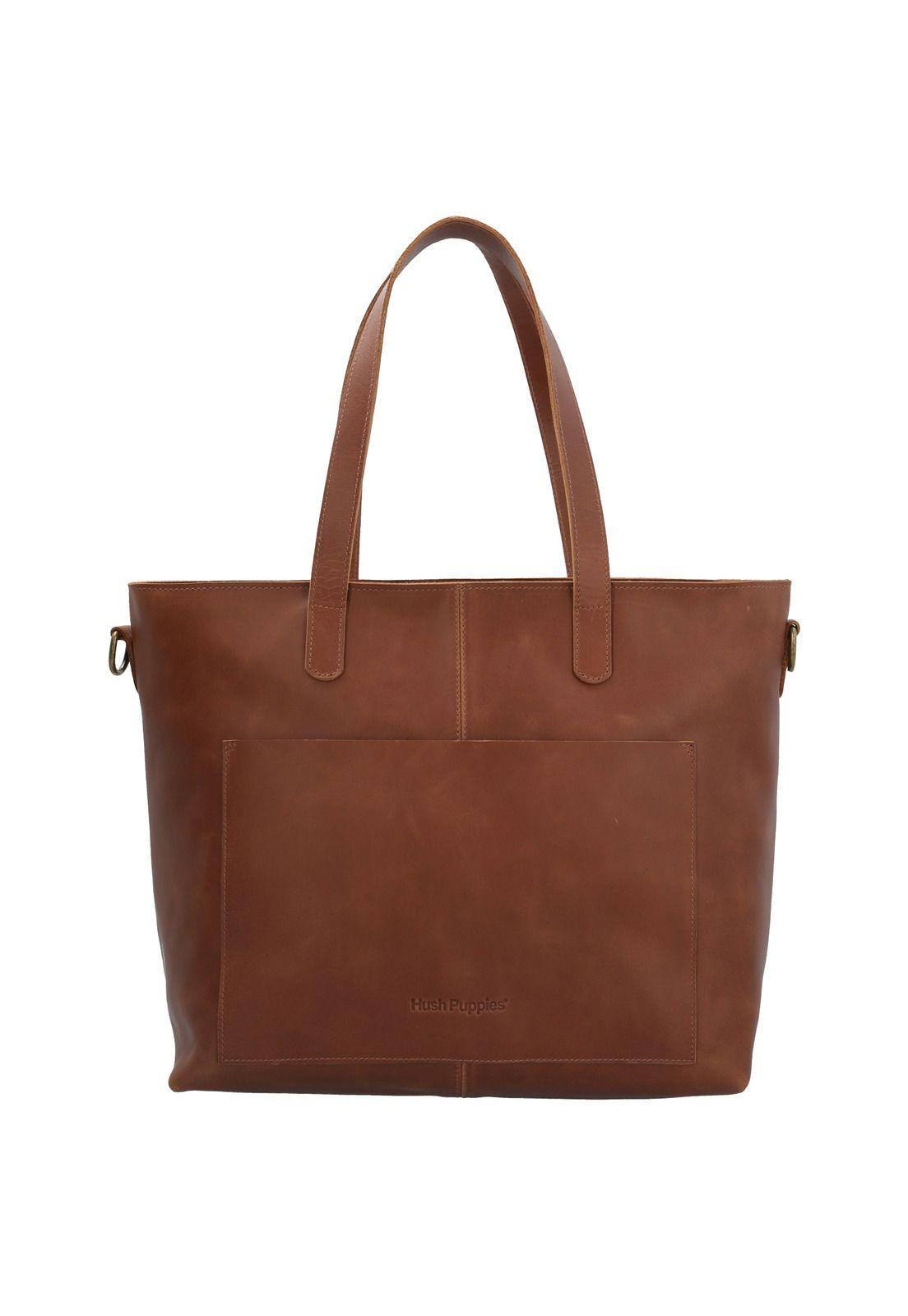 Cartera Cuero Mujer Beatrice Tote Café-0