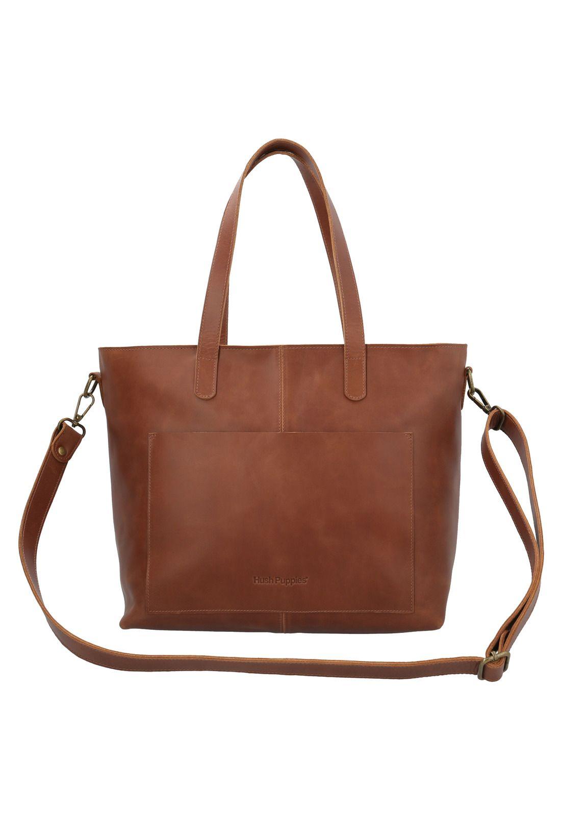 Cartera Cuero Mujer Beatrice Tote Café-3