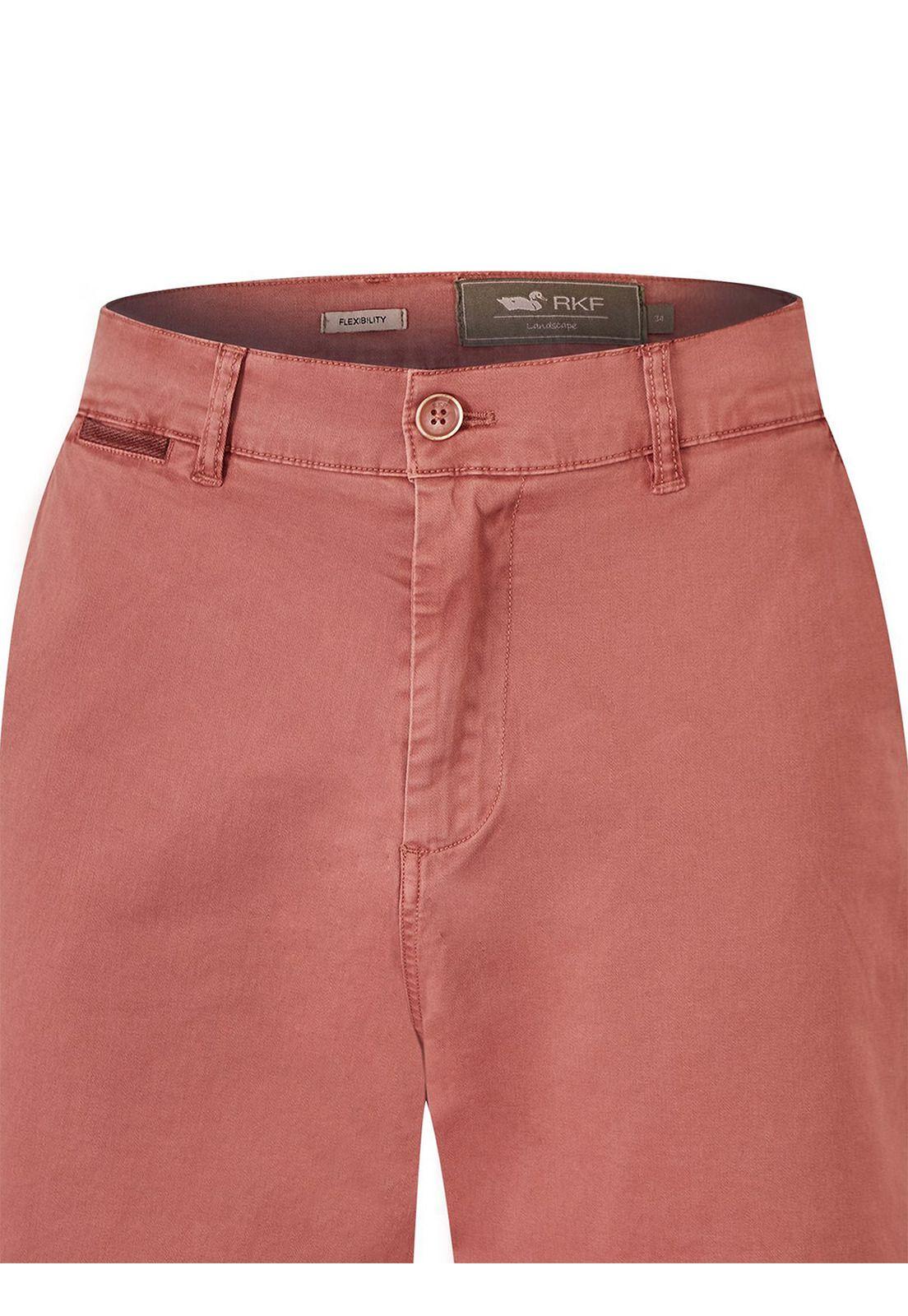 Short Algodón Hombre Classic Rojo-3
