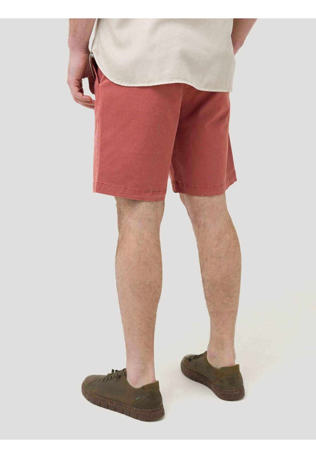 Short Algodón Hombre Classic Rojo-5