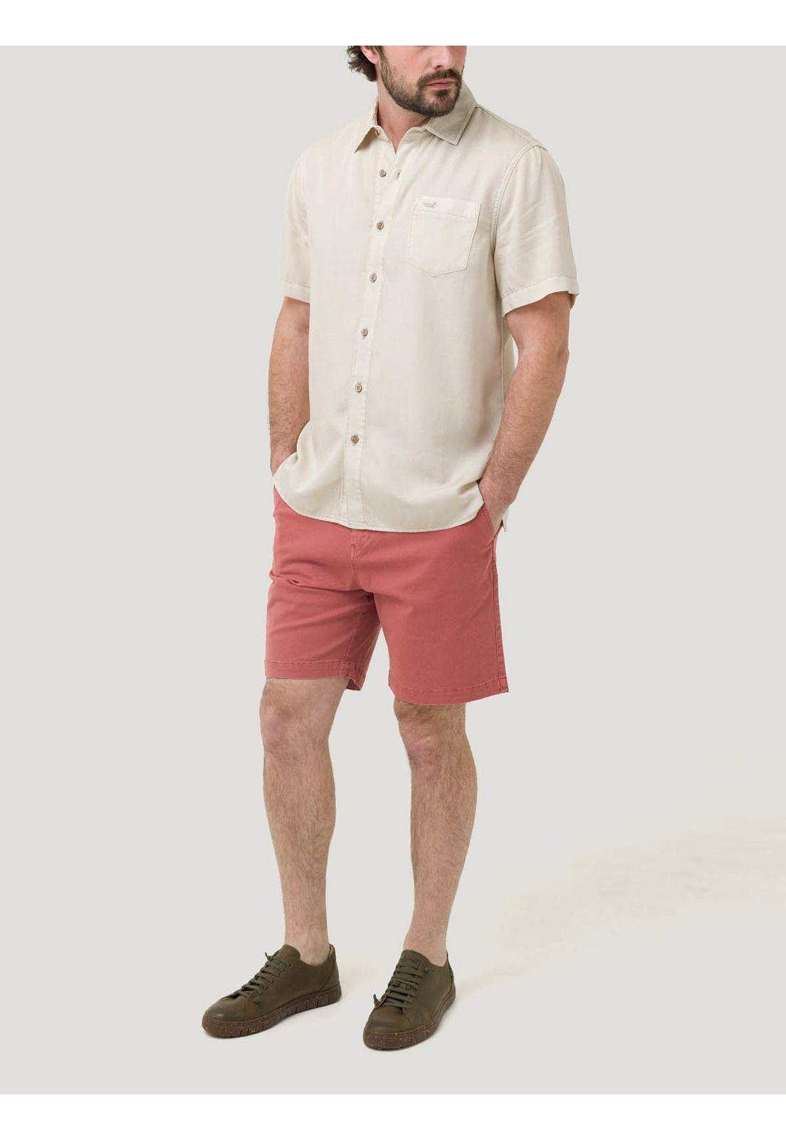 Short Algodón Hombre Classic Rojo-8
