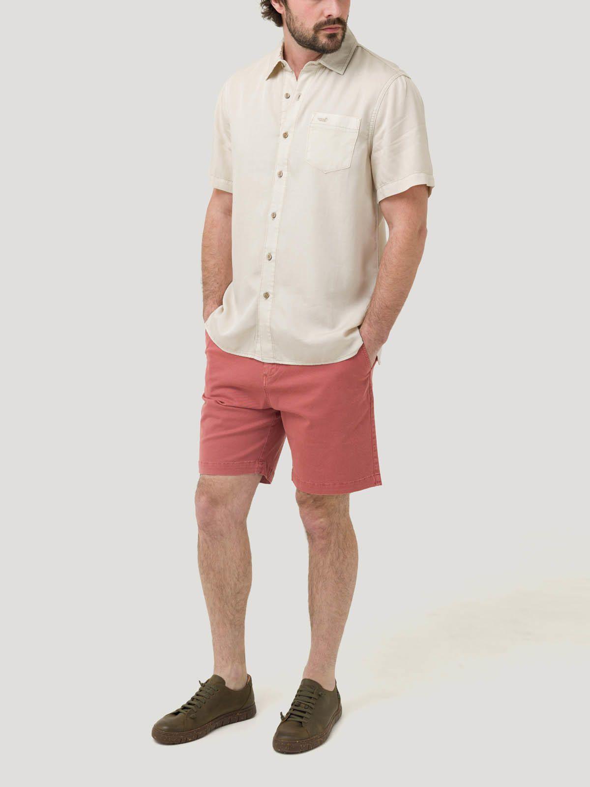 Short Algodón Hombre Classic Rojo-8