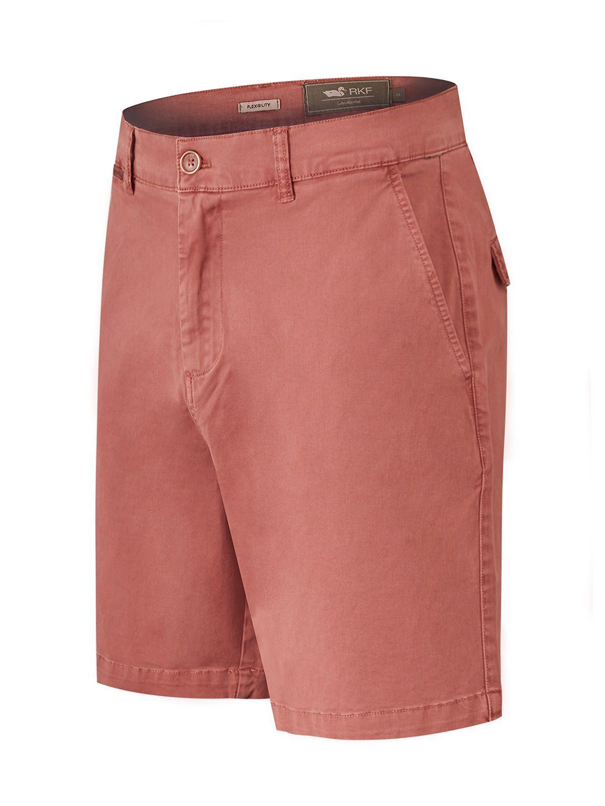 Short Algodón Hombre Classic Rojo-0
