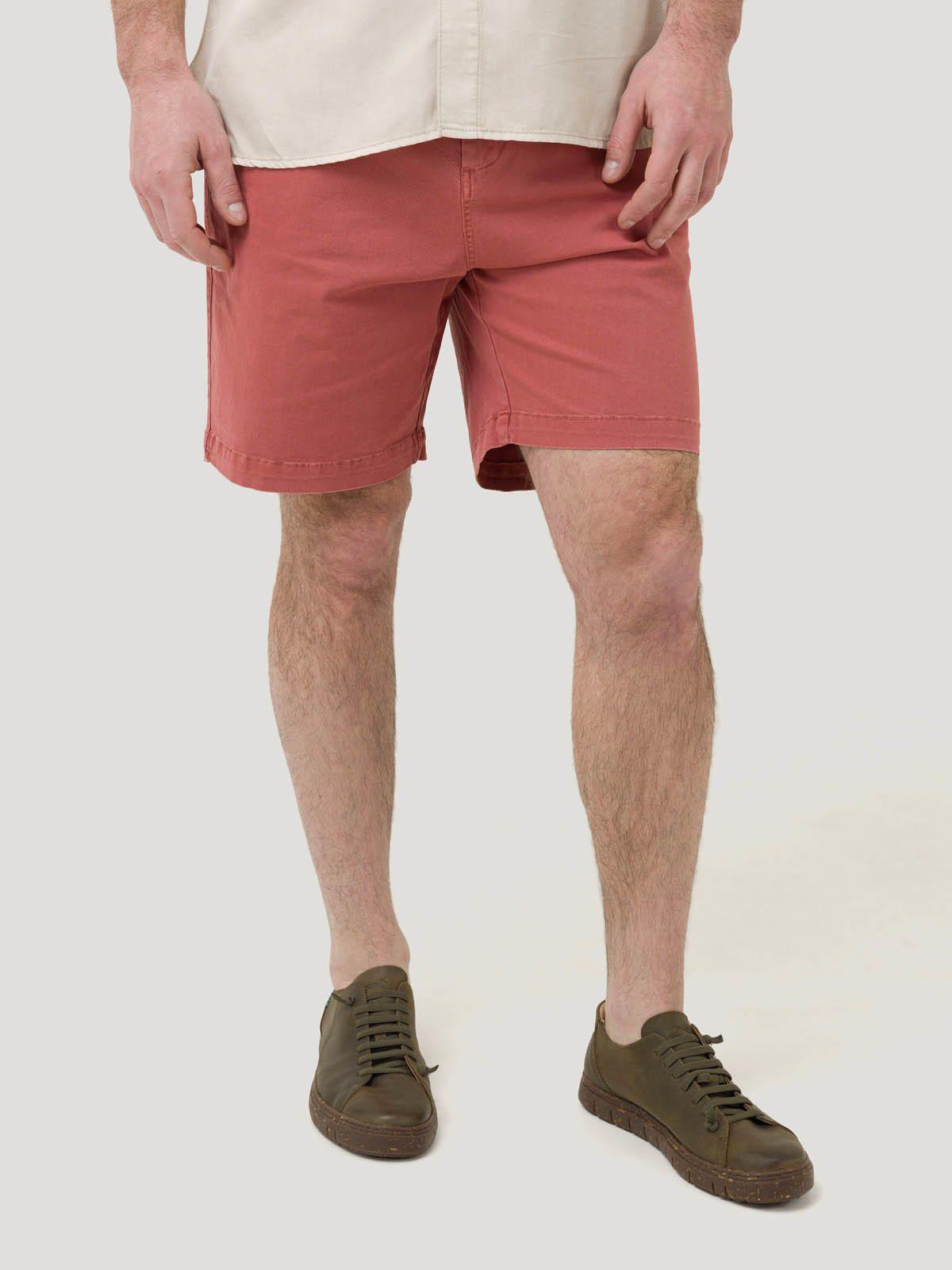 Short Algodón Hombre Classic Rojo-4
