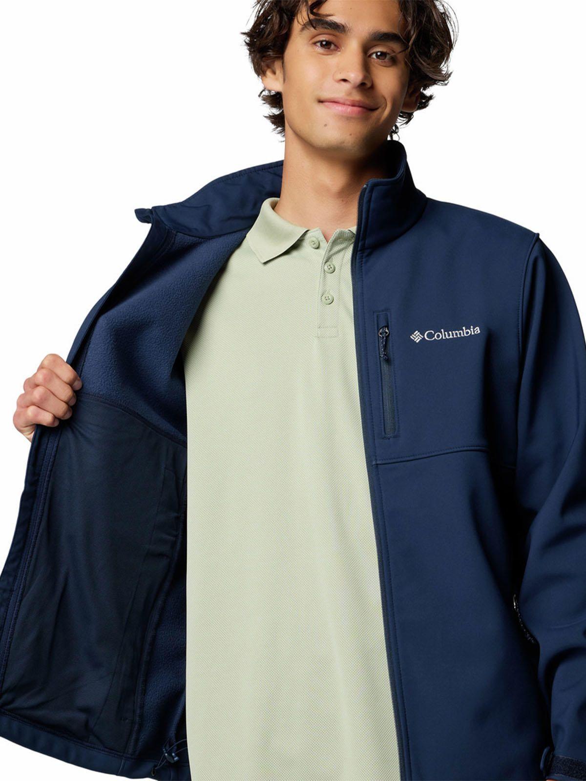 Softshell Hombre Ascender Azul-3