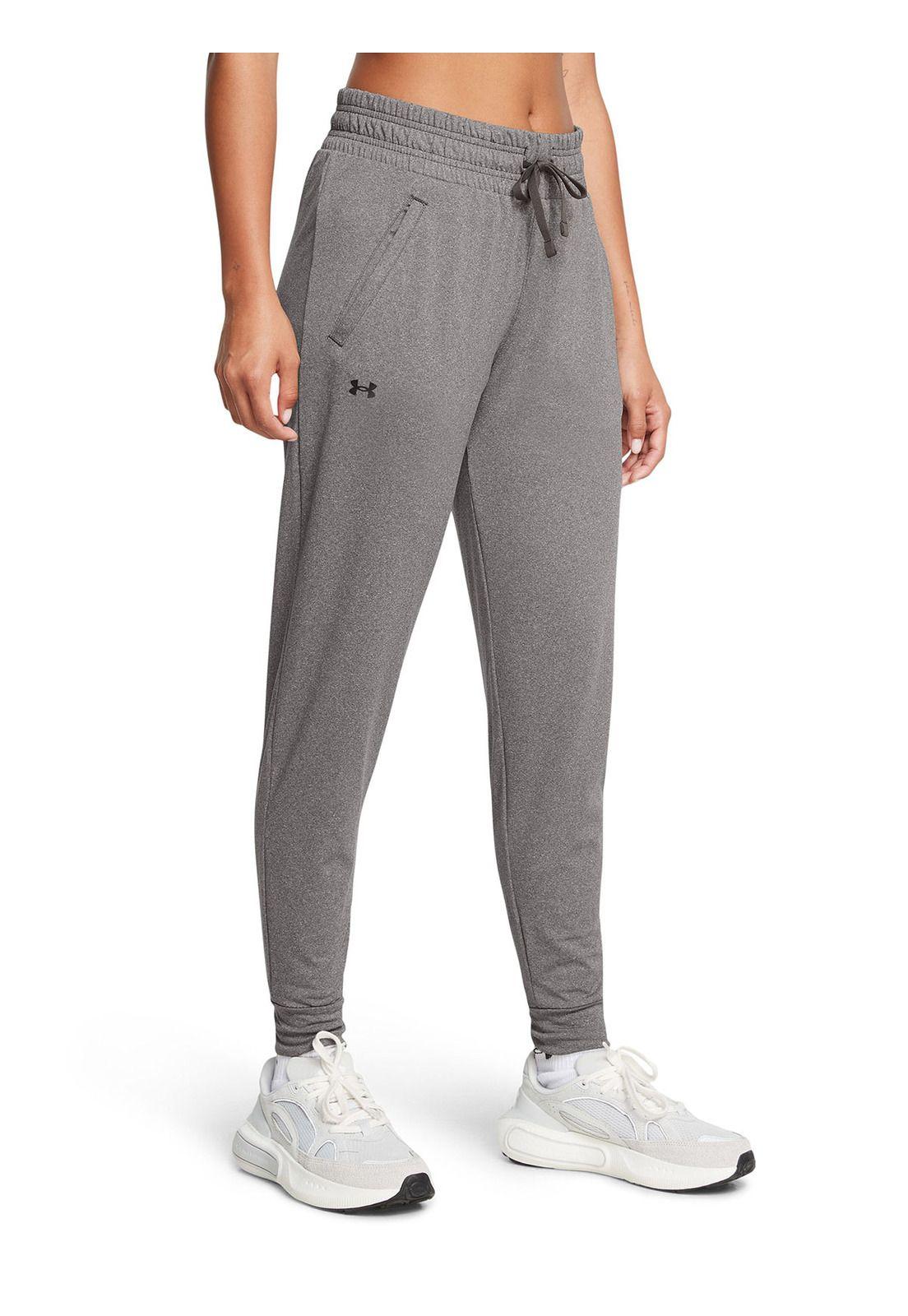 Pantalón UA Tech Para Mujer Gris-3