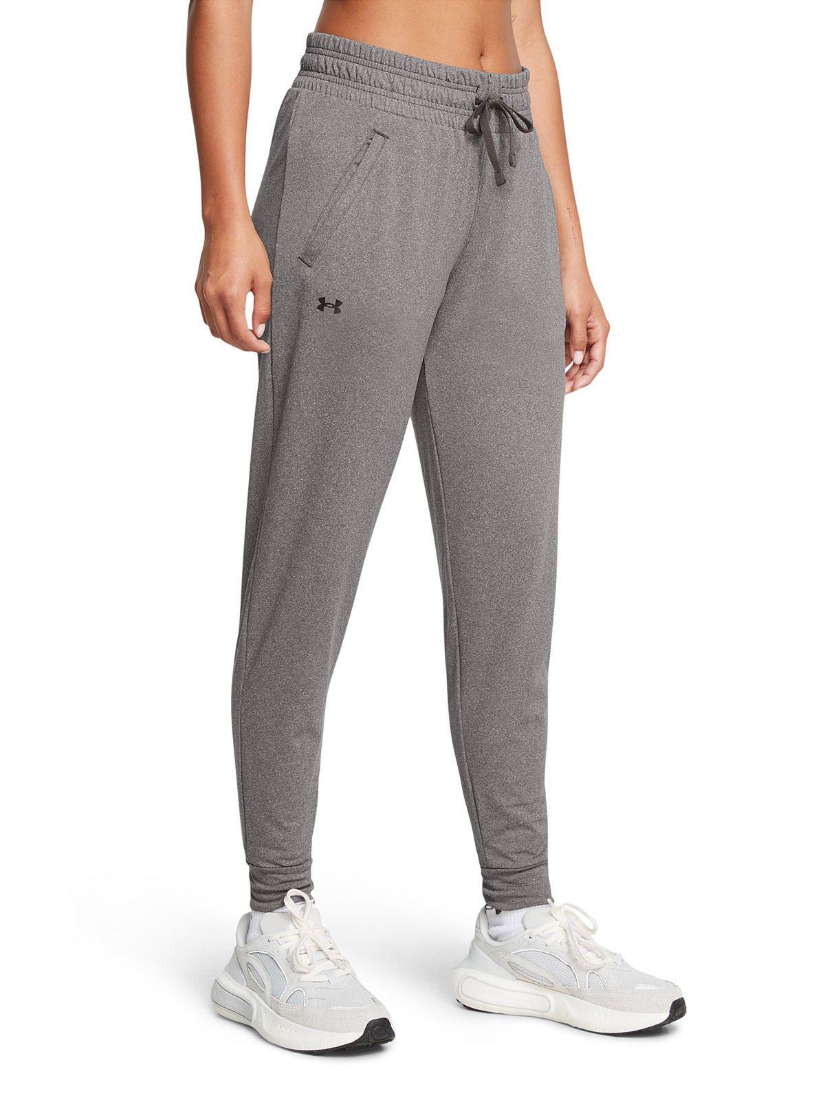 Pantalón UA Tech Para Mujer Gris-3
