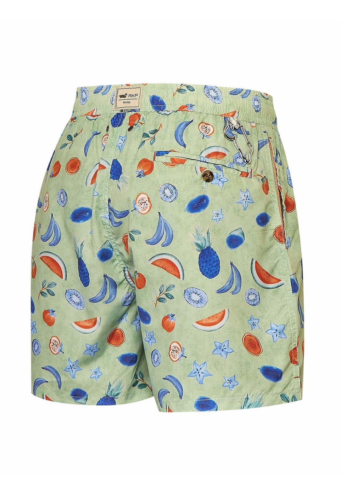 Traje De Baño Fibras Recic Hombre Izam Verde-1