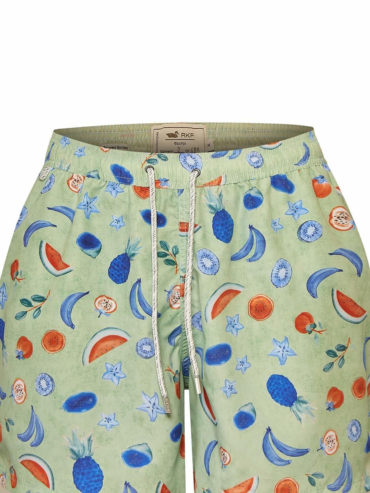 Traje De Baño Fibras Recic Hombre Izam Verde-3