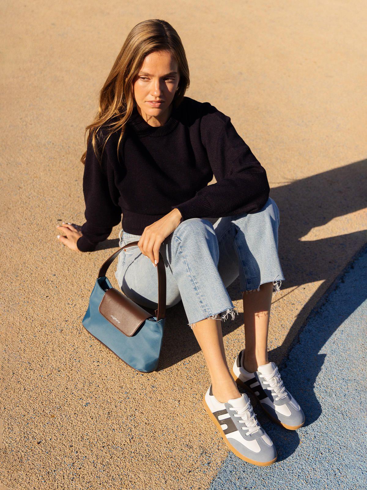 Zapatilla Mujer Yakoi Denim-2