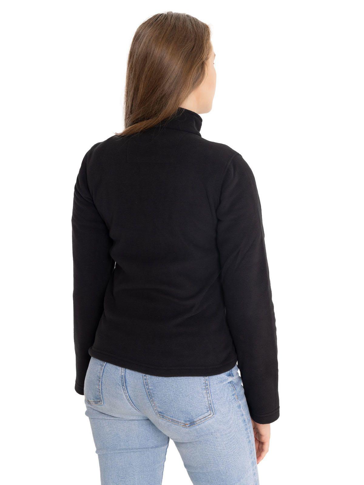 Polar Mujer Microfleece Quarter Zip Negro-1