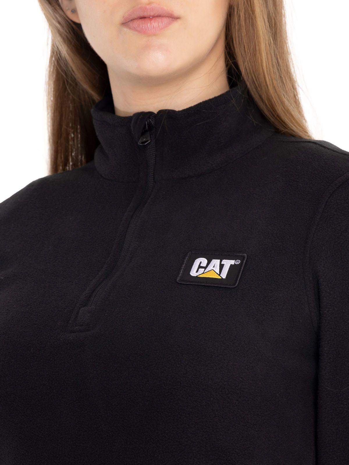 Polar Mujer Microfleece Quarter Zip Negro-3