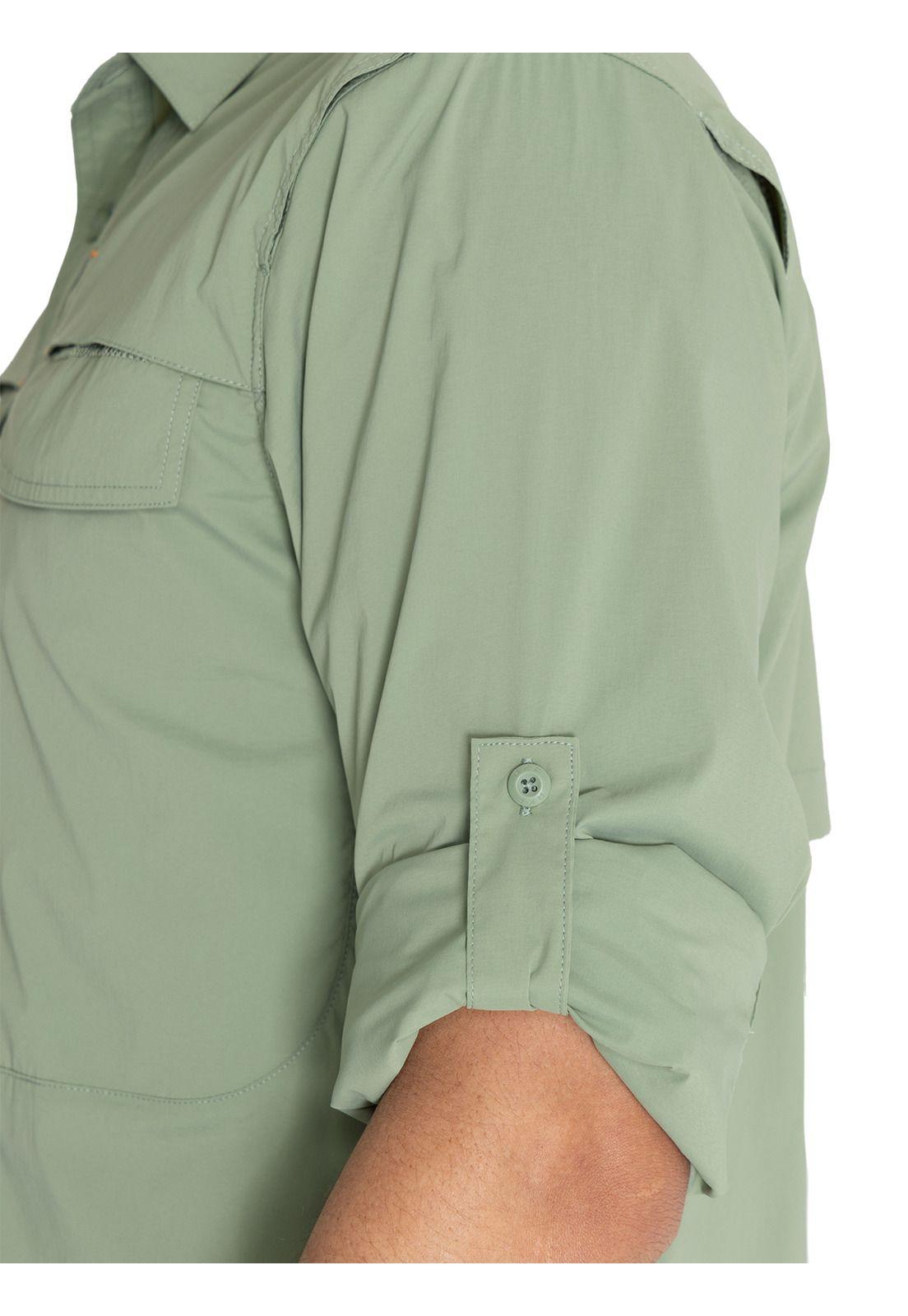 Camisa UPF Verde Chungara Hombre -8
