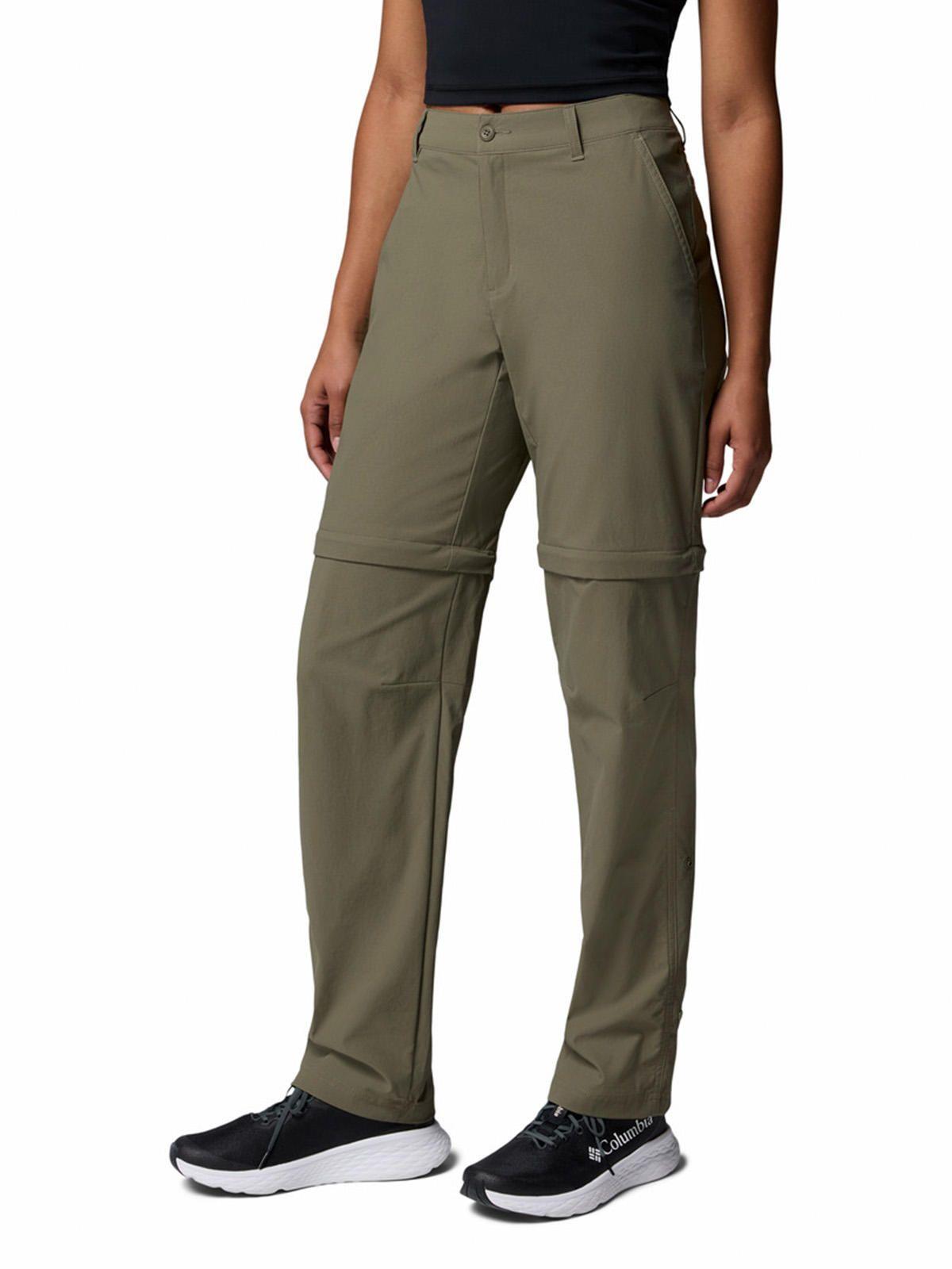 Pantalón Mujer Leslie Convertible Verde-1