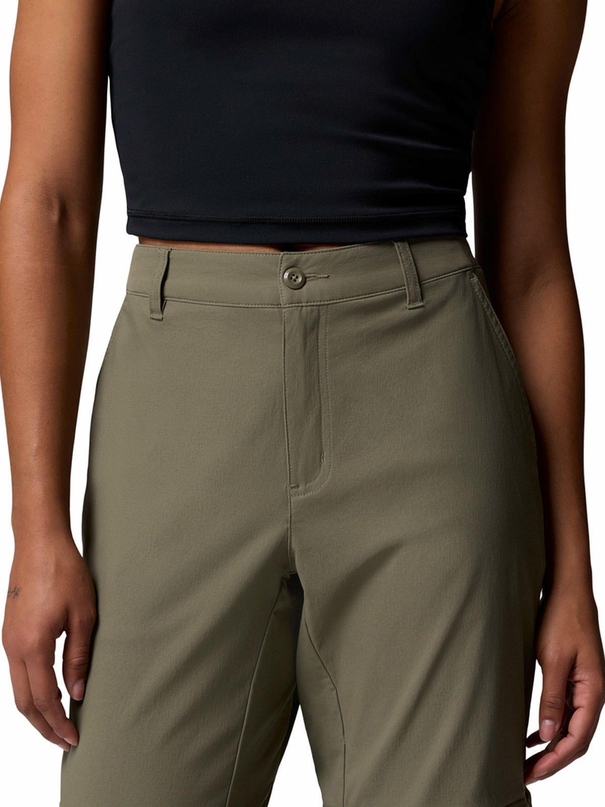 Pantalón Mujer Leslie Convertible Verde-7