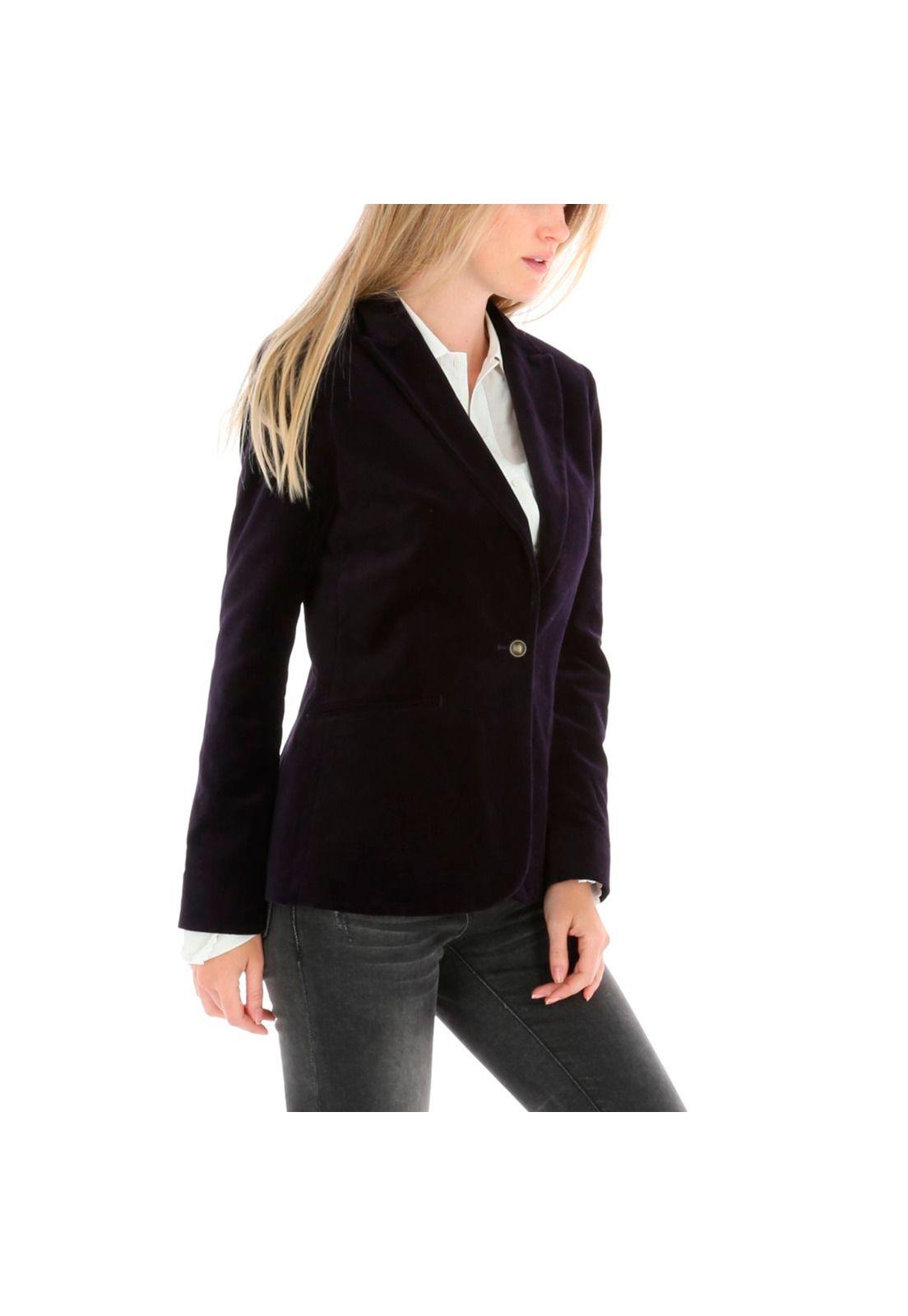 Chaqueta Velvet Rockford Morado-3