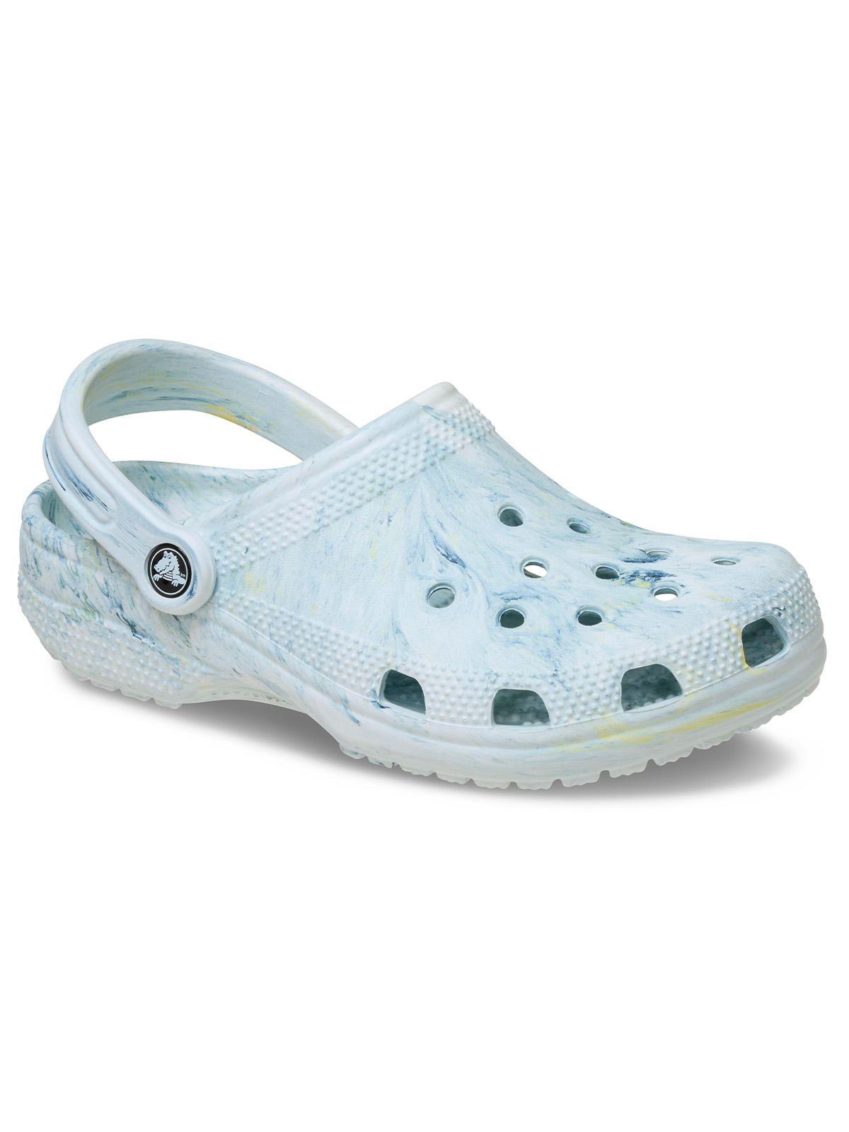 Zueco Unisex Classic Marbled Clog Blanco-1