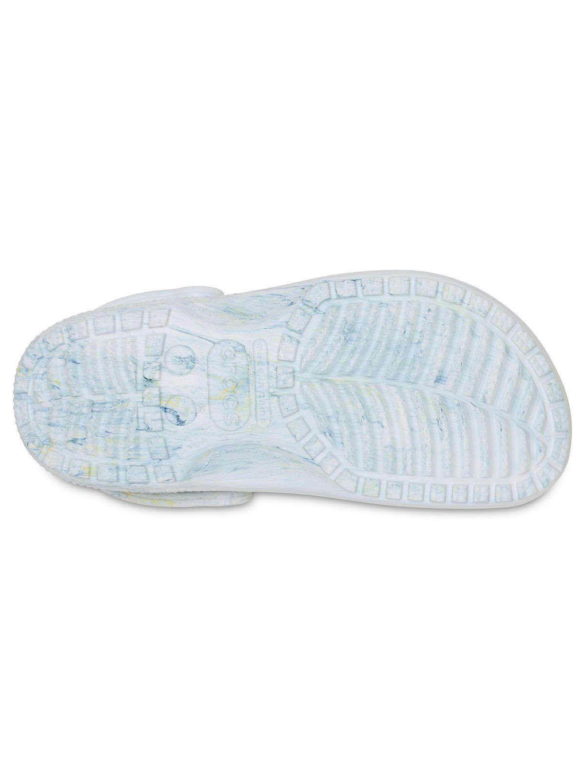Zueco Unisex Classic Marbled Clog Blanco-5
