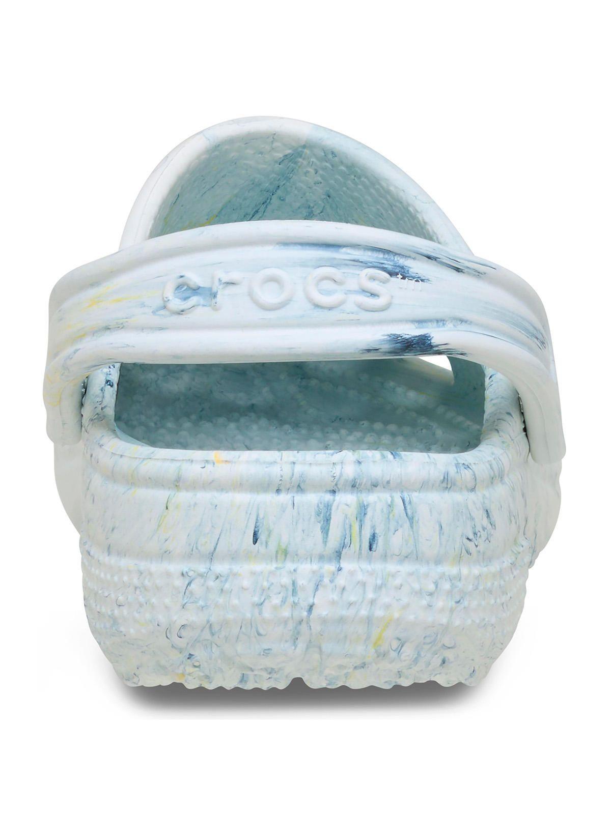Zueco Unisex Classic Marbled Clog Blanco-4