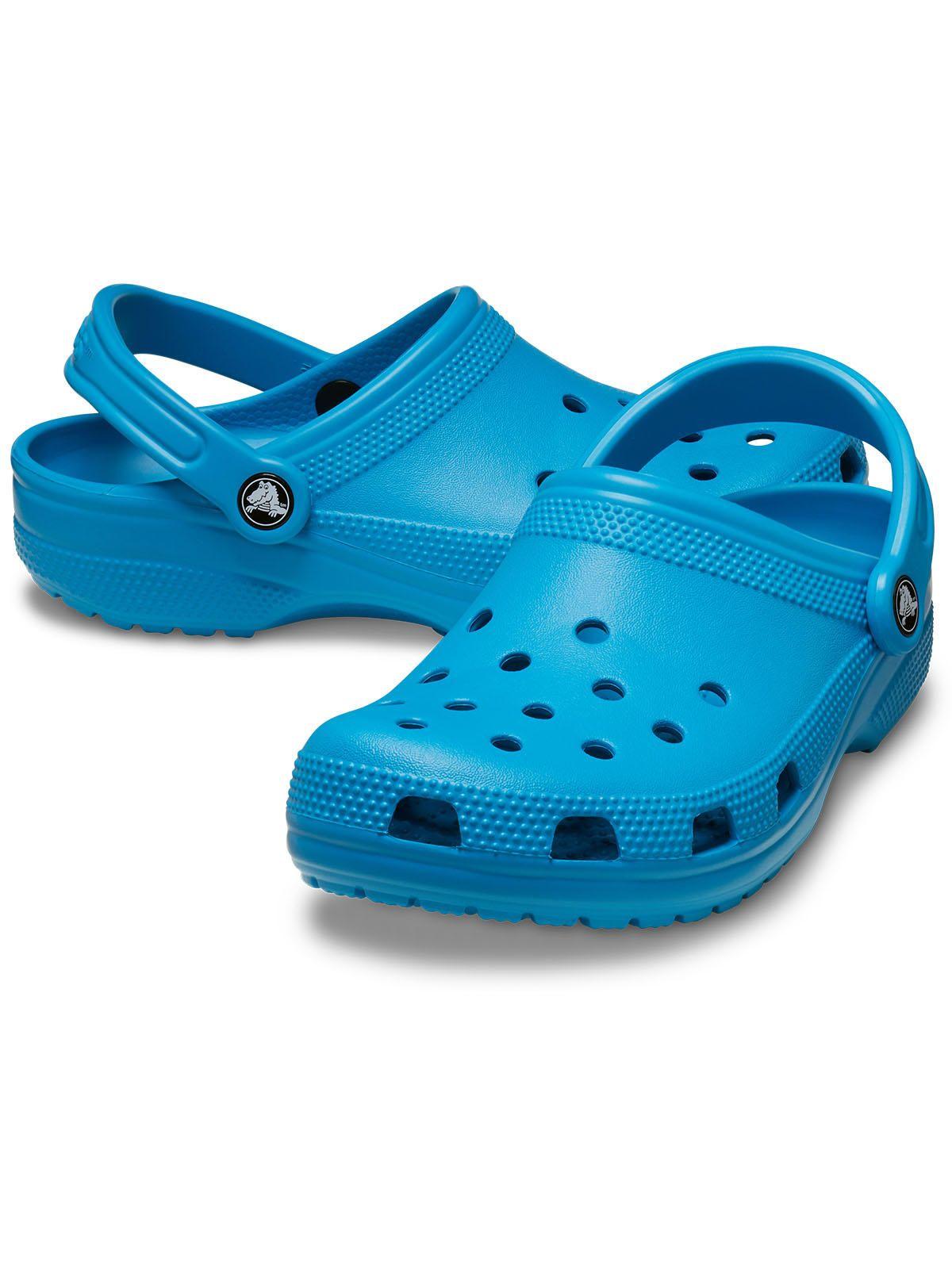 Zueco Crocs Mujer Classic Clog Azul-4