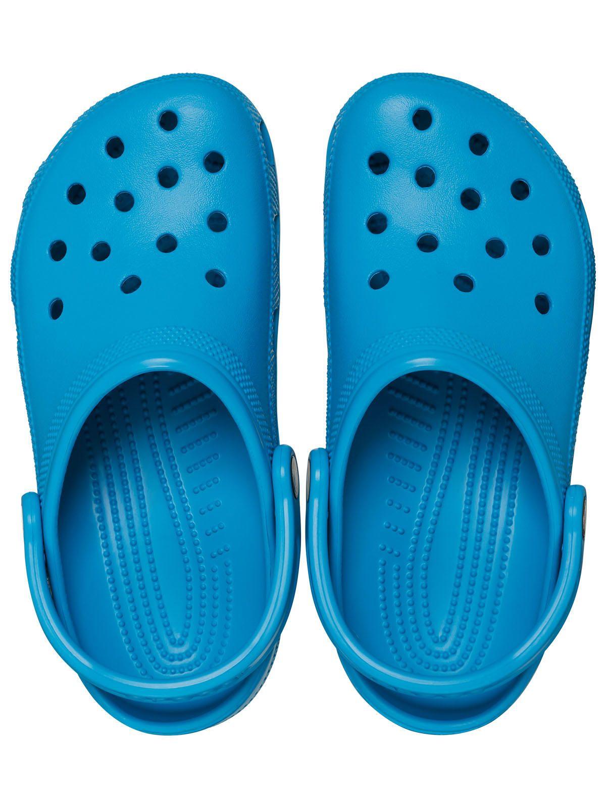 Zueco Crocs Mujer Classic Clog Azul-5