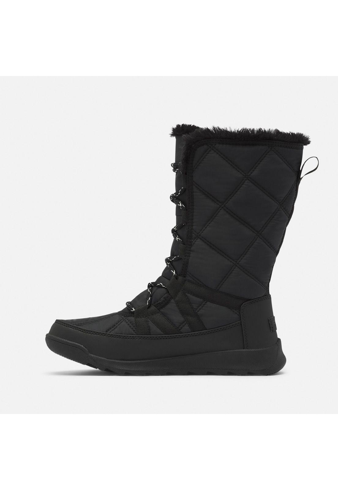 Bota Whitney Ii Tall Lace Negro Mujer-1