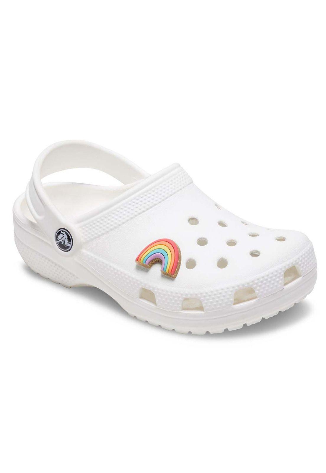 Jibbitz Arco Iris Brillo Rosa-1