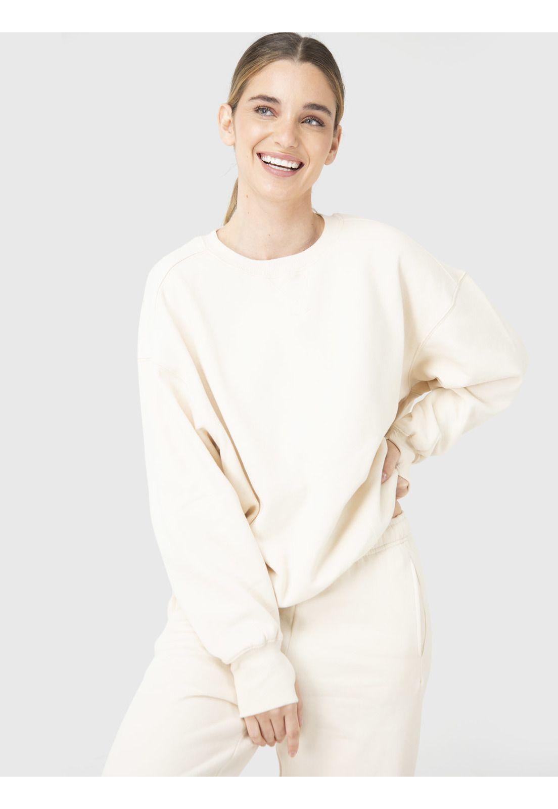 Polerón Mujer Gloria Beige-4