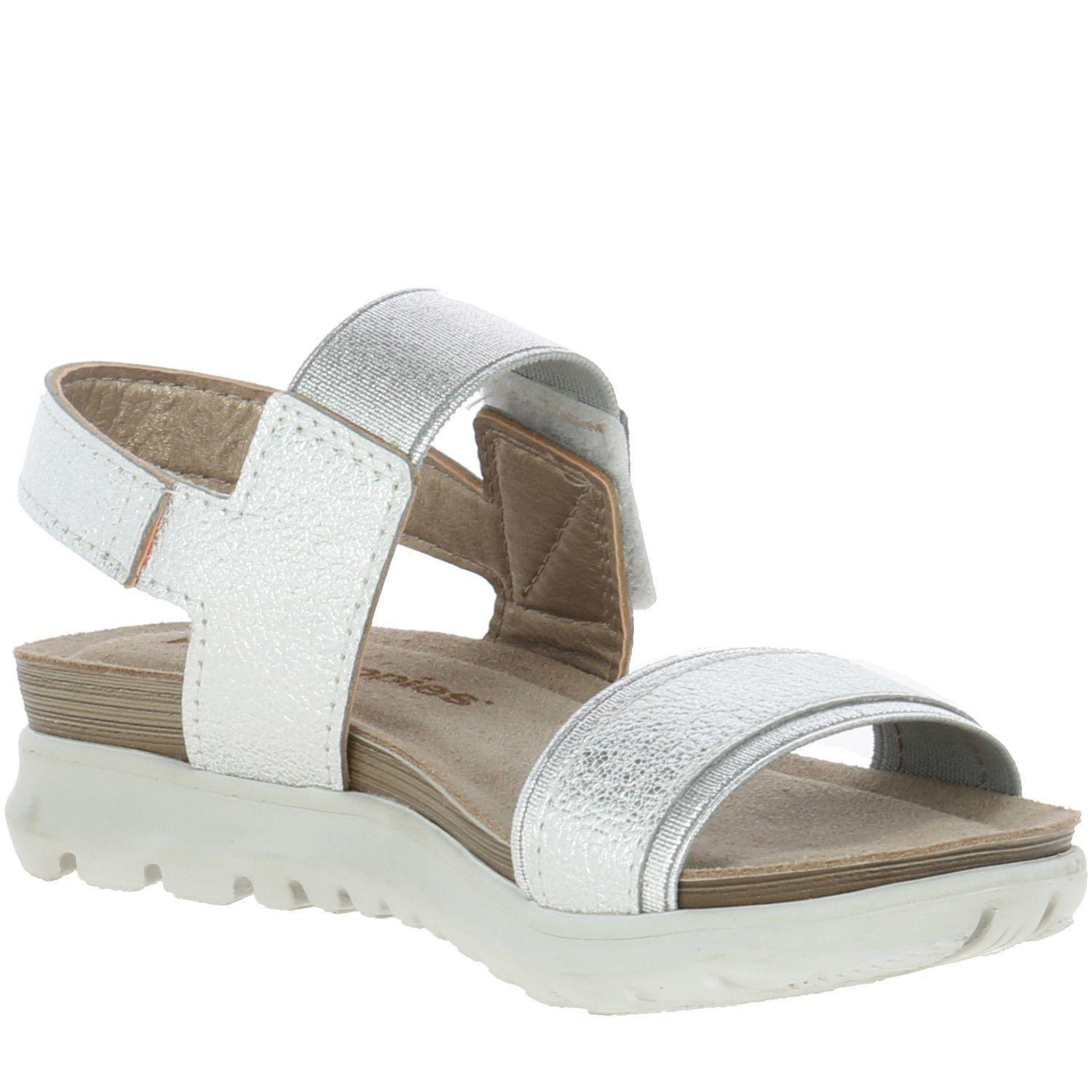 Sandalia  Dance Plateado-1