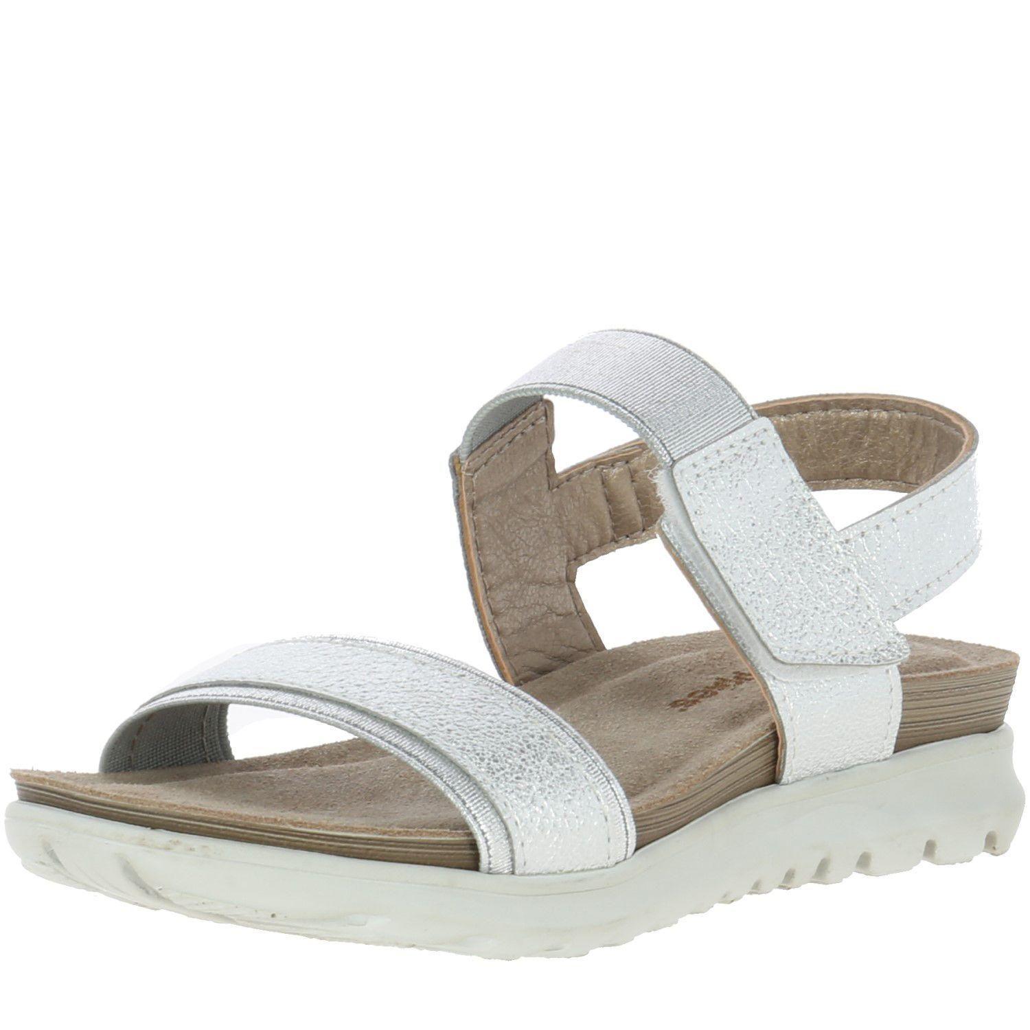 Sandalia  Dance Plateado-2