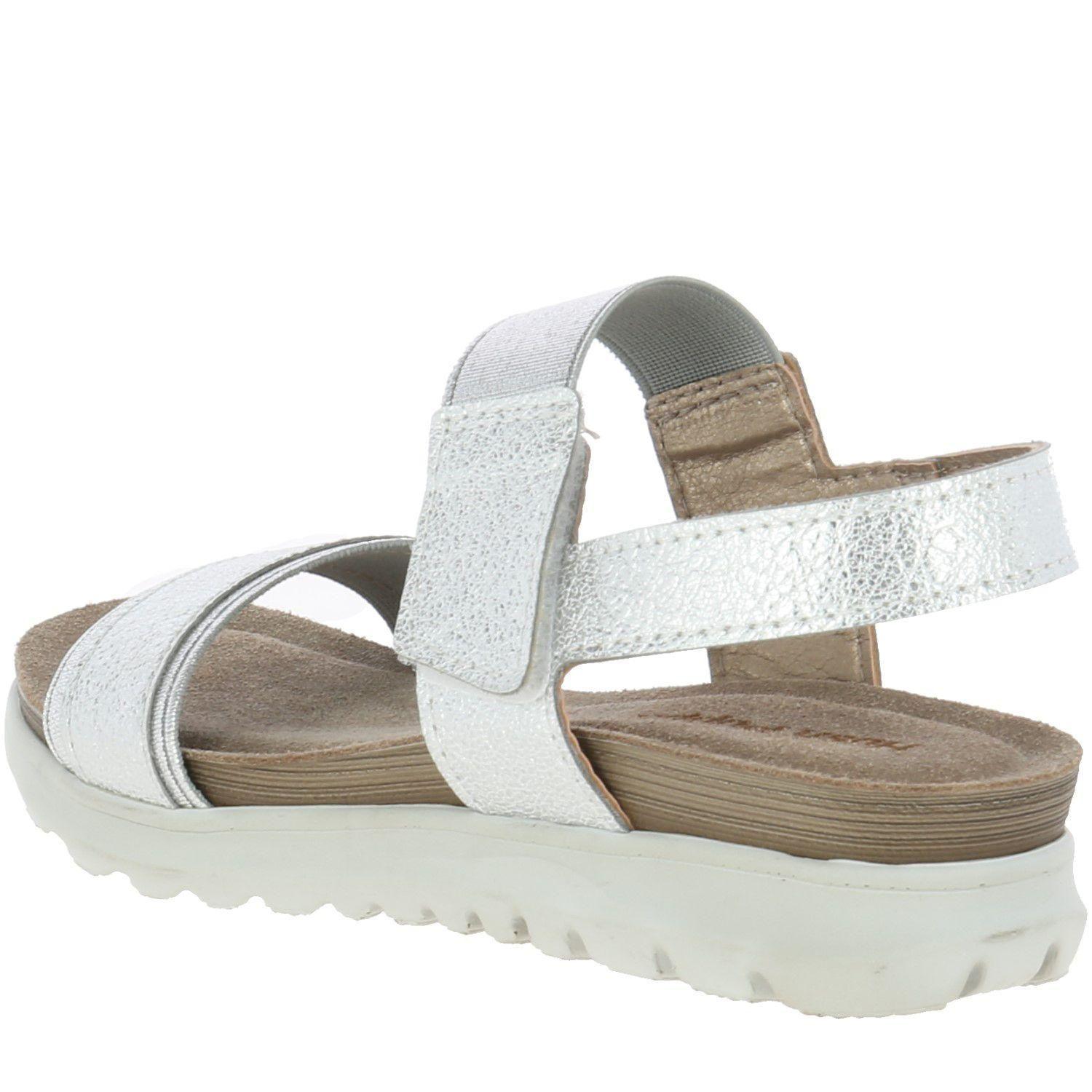 Sandalia  Dance Plateado-4