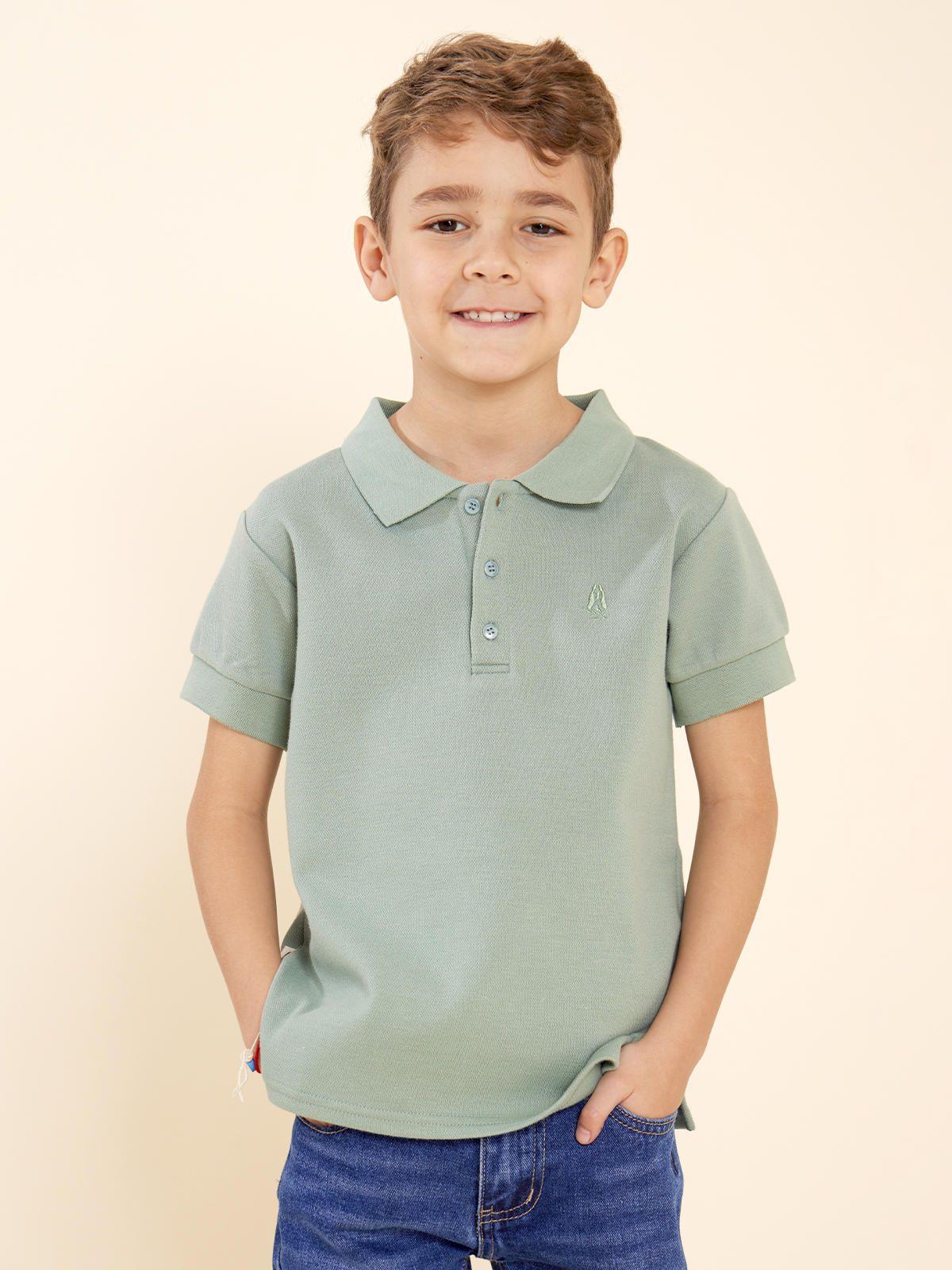 Polera Niño Springboks Verde-3