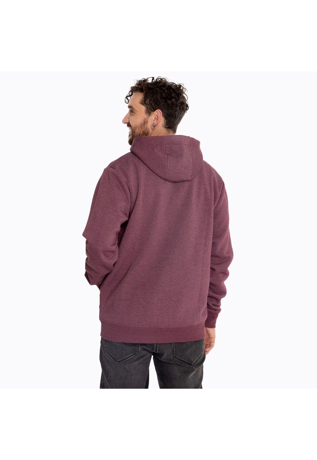 Polerón Hombre Sala Sweatshirt Burdeo-1