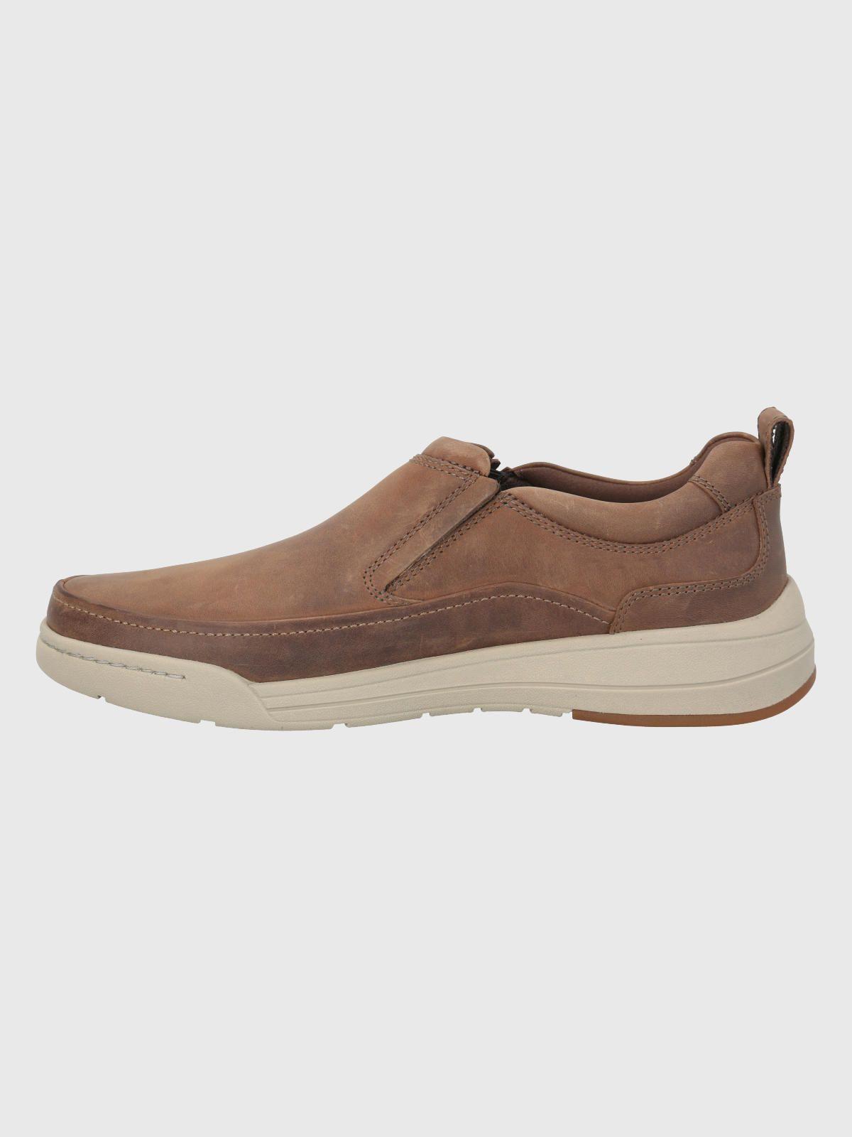 Zapatilla Cuero Café Hombre Hunt -4