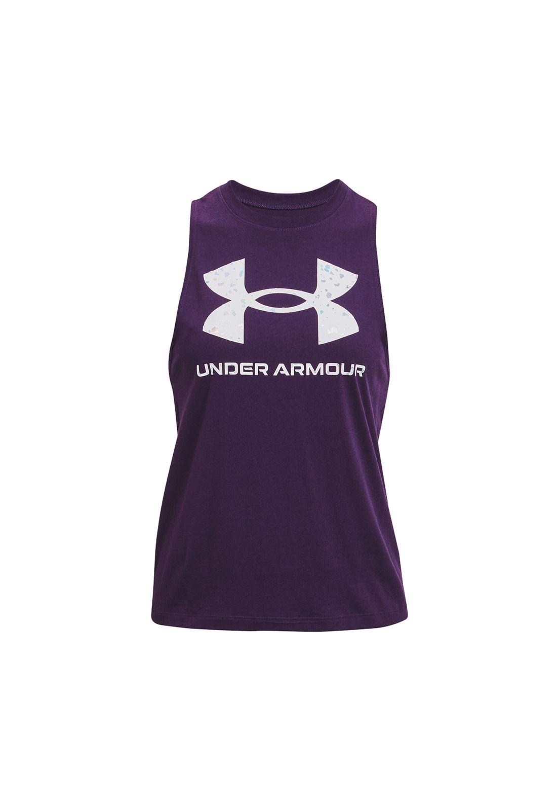 Polera Mujer LiveSportstyle Graphic Morado-0