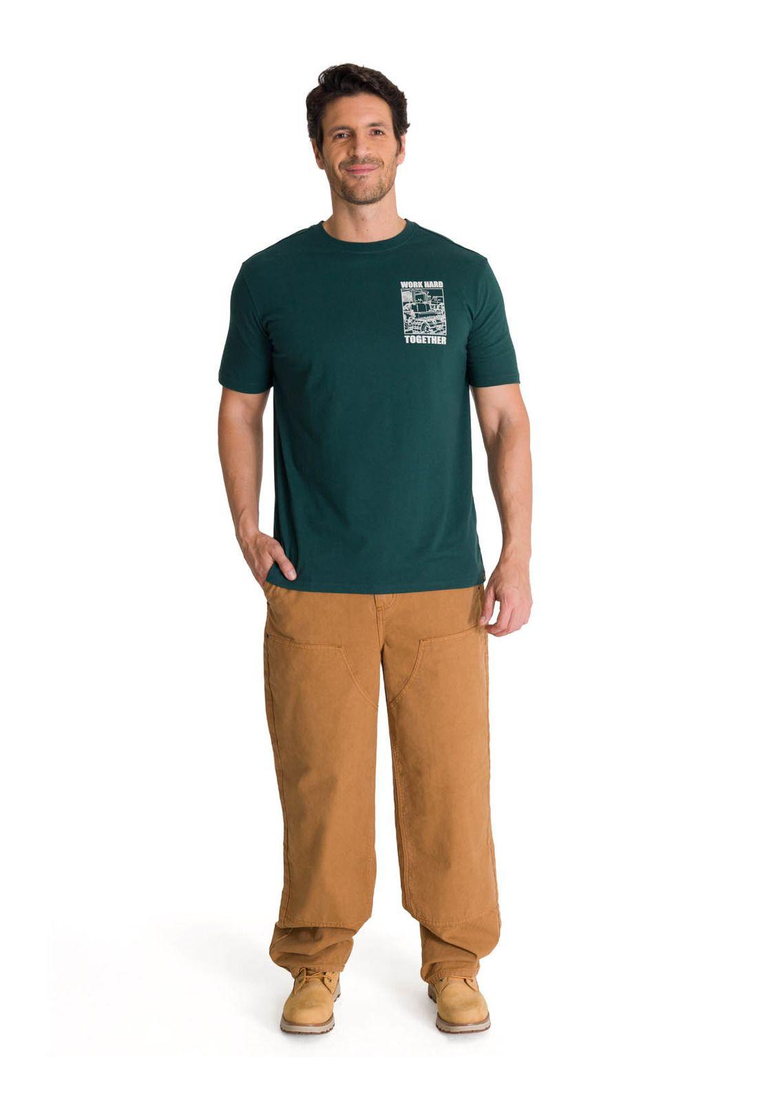 Polera Manga Corta Hombre Heritage Diseño Petroleo-6