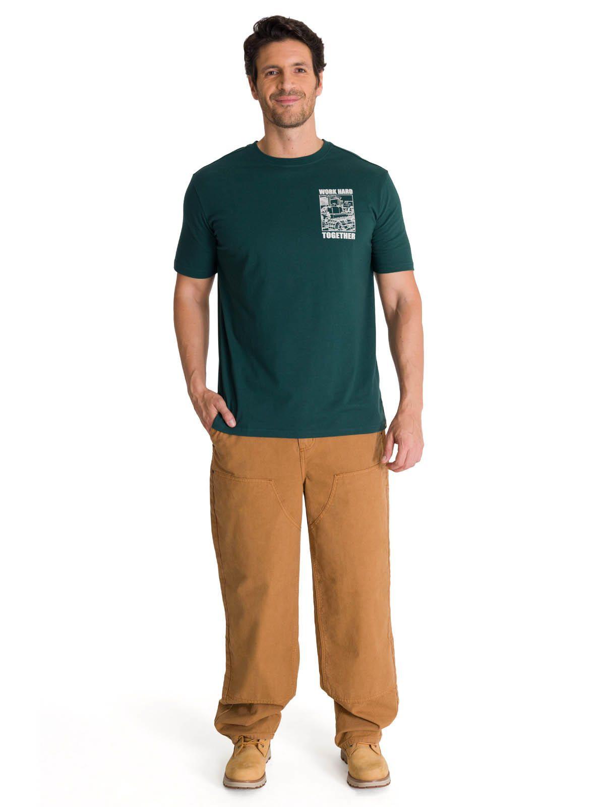 Polera Manga Corta Hombre Heritage Diseño Petroleo-6