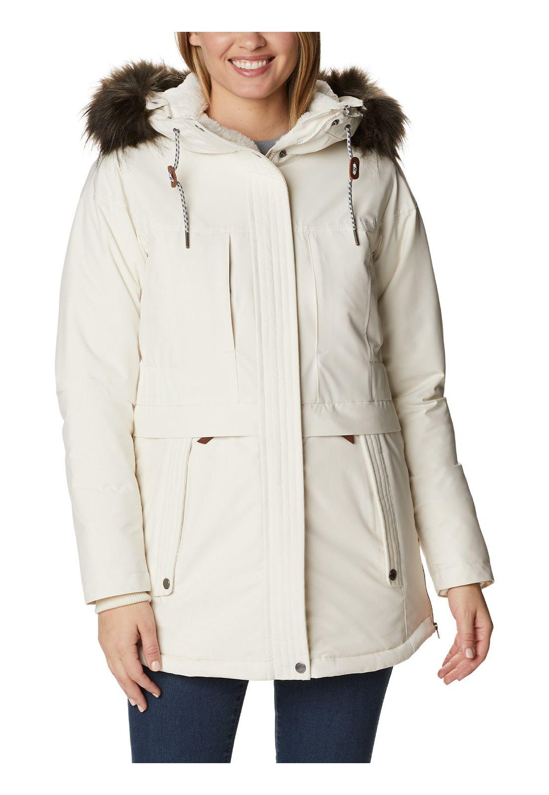 Parka Mujer Payton Pass Blanco-0