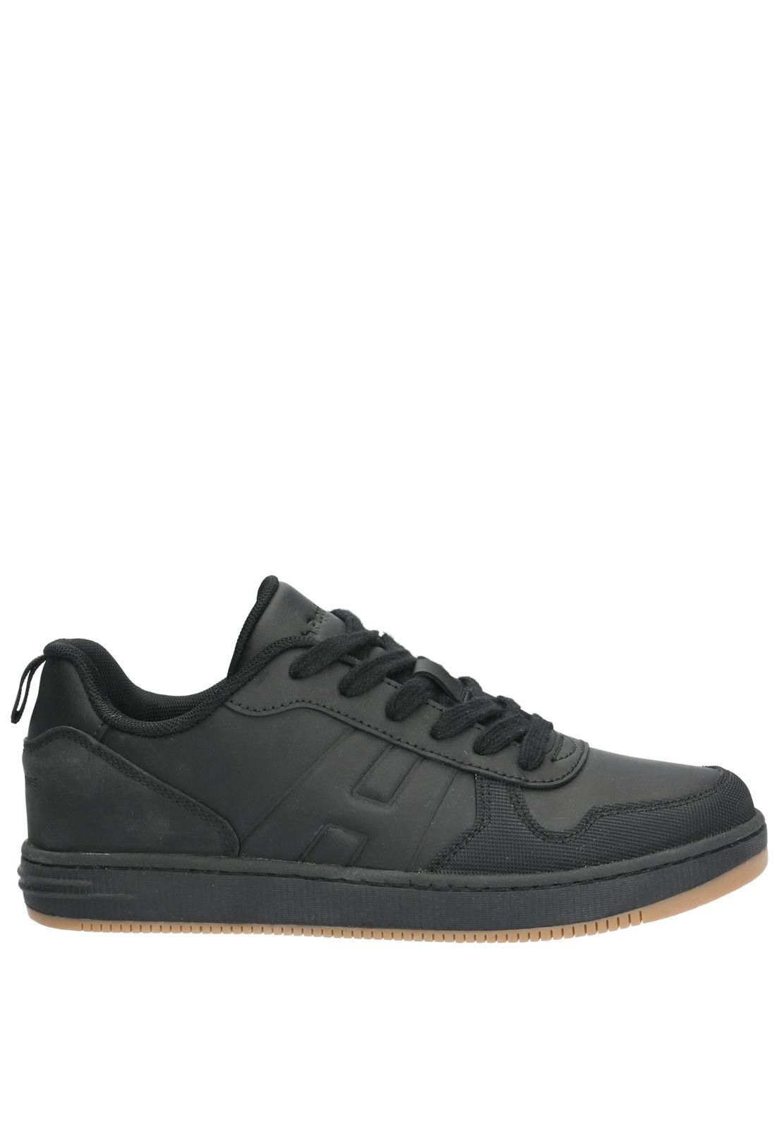 Zapatilla Escolar Twist negro niño-3