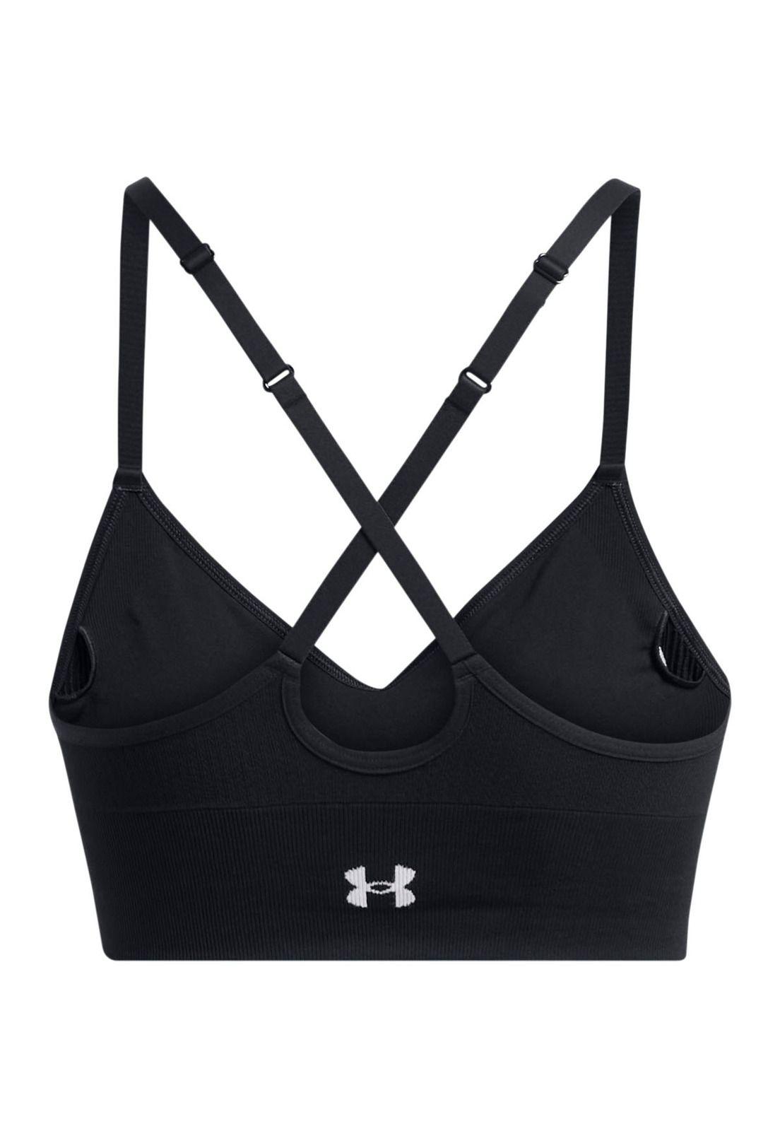 Sostén low seamless Vanish mujer Negro-1