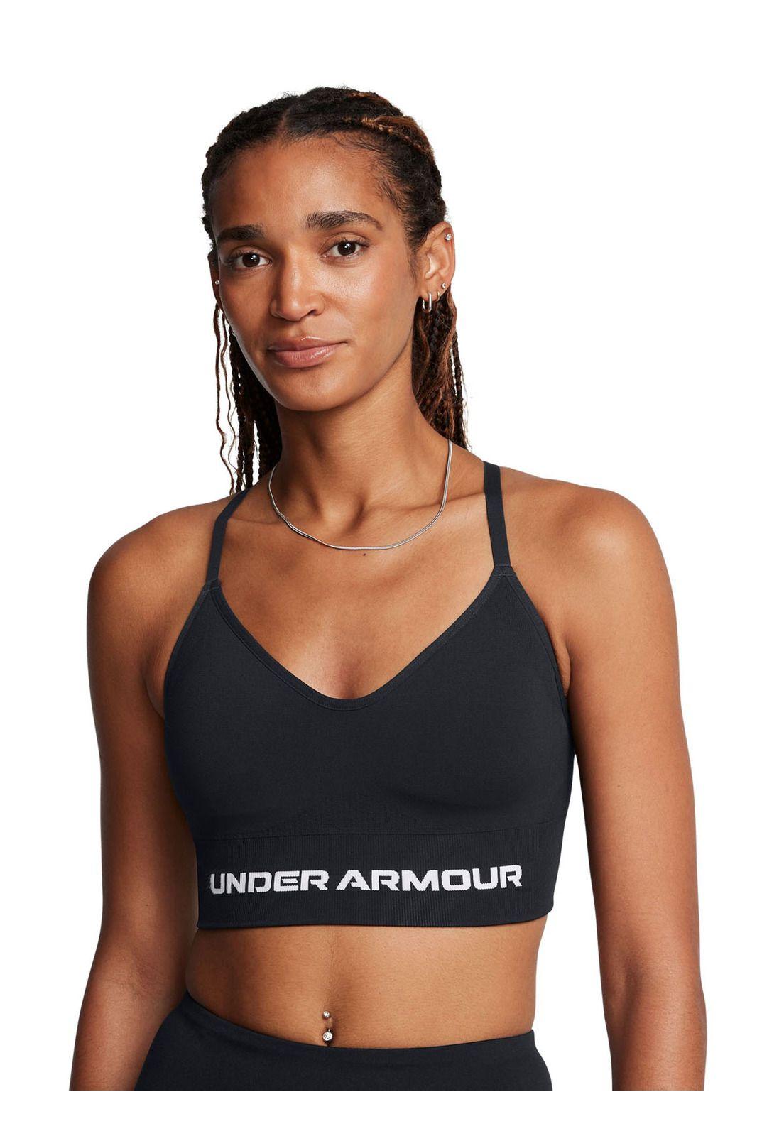 Sostén low seamless Vanish mujer Negro-3