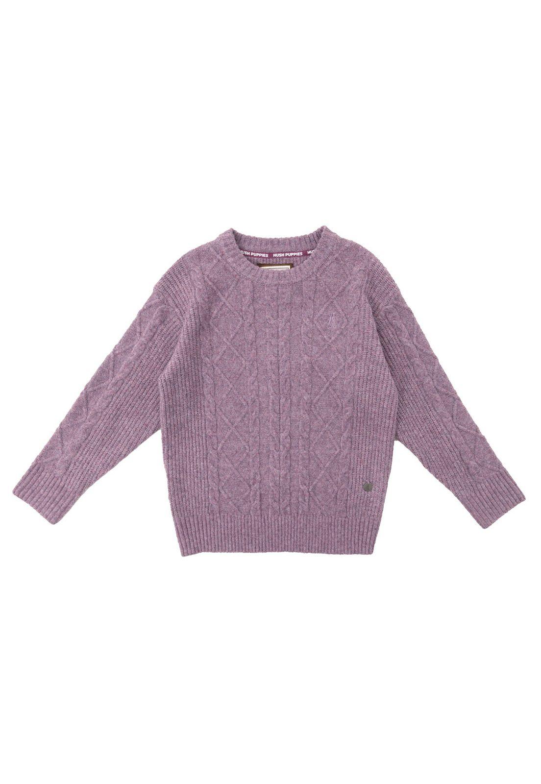 Chaleco Luzma Niña Morado-0