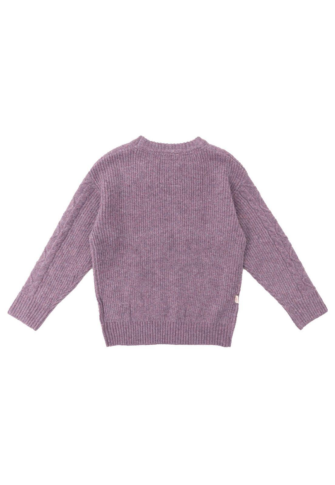 Chaleco Luzma Niña Morado-6