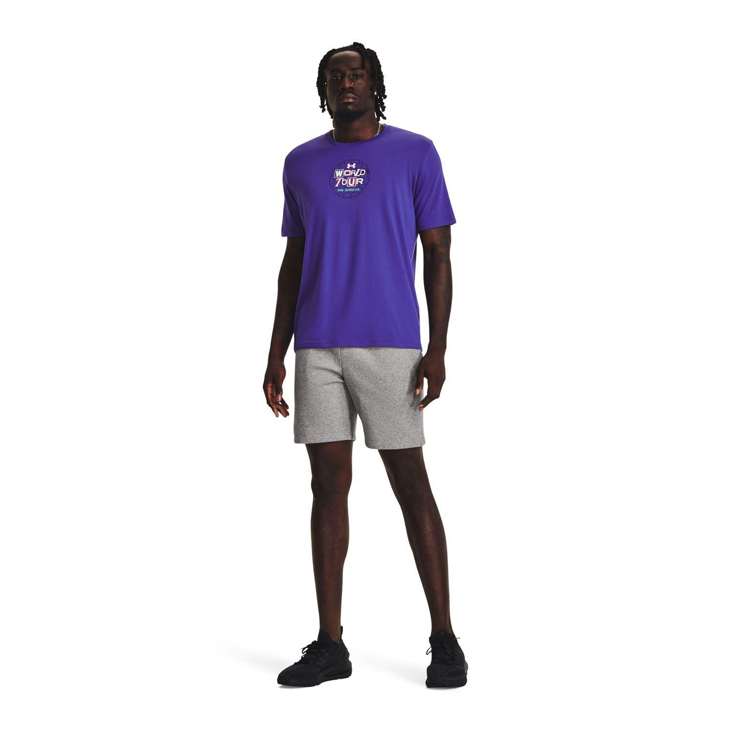 Polera M/C Training World Tour Ss Morado Hombre-5