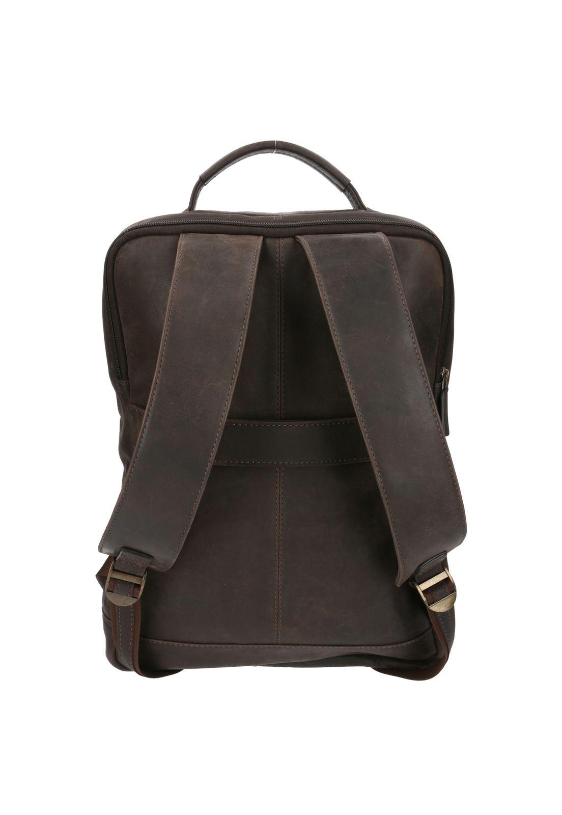 Mochila Casual Th Karev Back Café Hombre-2